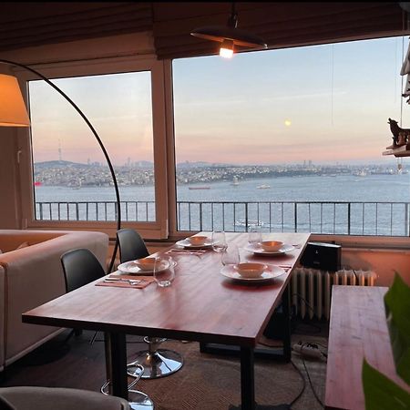 דירות איסטמבול Art Loft , 270* Full Sea View In Cihangir מראה חיצוני תמונה