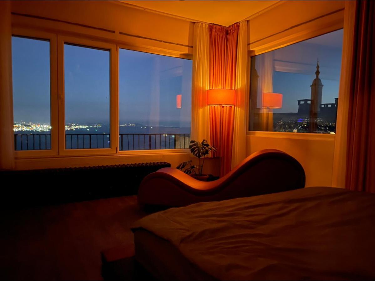 דירות איסטמבול Art Loft , 270* Full Sea View In Cihangir מראה חיצוני תמונה