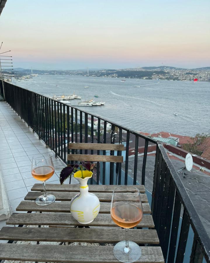 דירות איסטמבול Art Loft , 270* Full Sea View In Cihangir מראה חיצוני תמונה